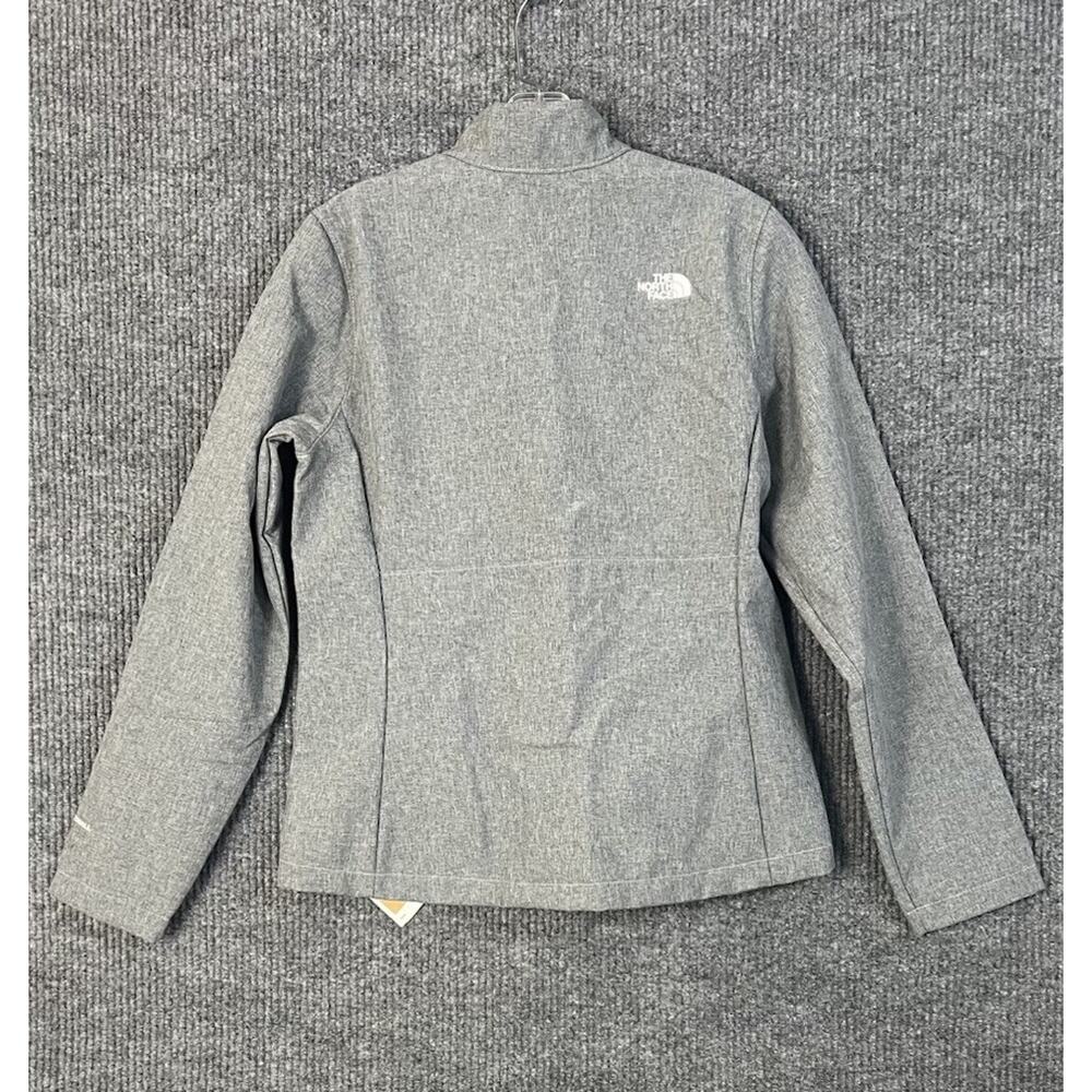 The North Face Apex Bionic 3 Jacket Womens Medium Gray Mock Neck Wind Wall - Picture 2 of 12